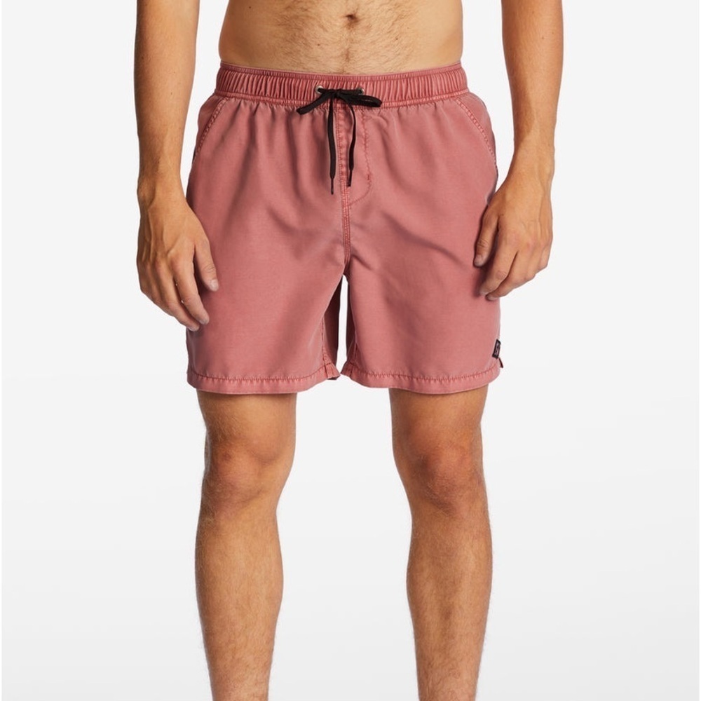 Billabong Men's All Day Layback Boardshorts Dusty Red NWT